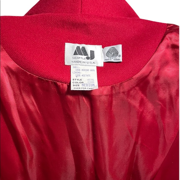 Vintage oversized wool coat - Picture 6 of 6